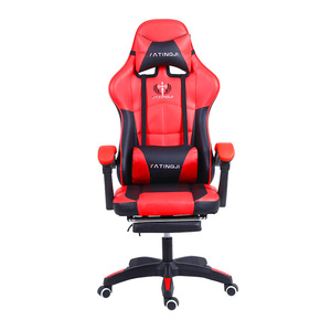 Yatingji Gaming Chair Pu Leather Ergonomic Adjustable Office Chair For Home Study Bedroom - Product Image 2