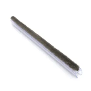 Customize Brush Pile Seals Waterproof Weather Bar Anti-Collision Glass Door Wool Pile Weather Strip