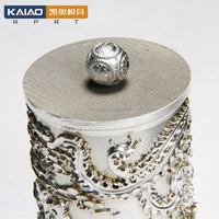 KAIAO personalizado 3D impreso hueco Metal joyería fina estructurada complejo SLS SLA proceso duradero aluminio latón resina inoxidable