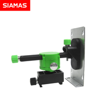 Support magnétique SIAMAS pour utilisation au niveau laser Support mural de type L avec aimants puissants Accessoire pour outil laser rotatif à 360 degrés