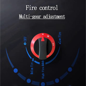 Poêle à gaz verticale à quatre yeux avec base d'armoire Cuisinière à gaz commerciale à 4 brûleurs avec armoire Cuisinière à gaz commerciale Combi - Product Image 2