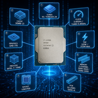 Core I7-13700K 16 Core 24 Thread Processor 3.4GHz 5.4GHz Turbo LGA1700 DDR5-5600 Workstation Tested