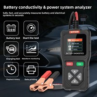 BT105 Neuer Batteriedetektor der Zweiten Generation LKW-Diagnosegerät 12/24V Batterietester Auto-Analysegerät Fehlerdiagnose-Werkzeug