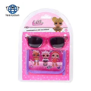 Teenyoun Hot Selling Fashion Sunglasses Custom Logo Kids With Wallet Eyewear