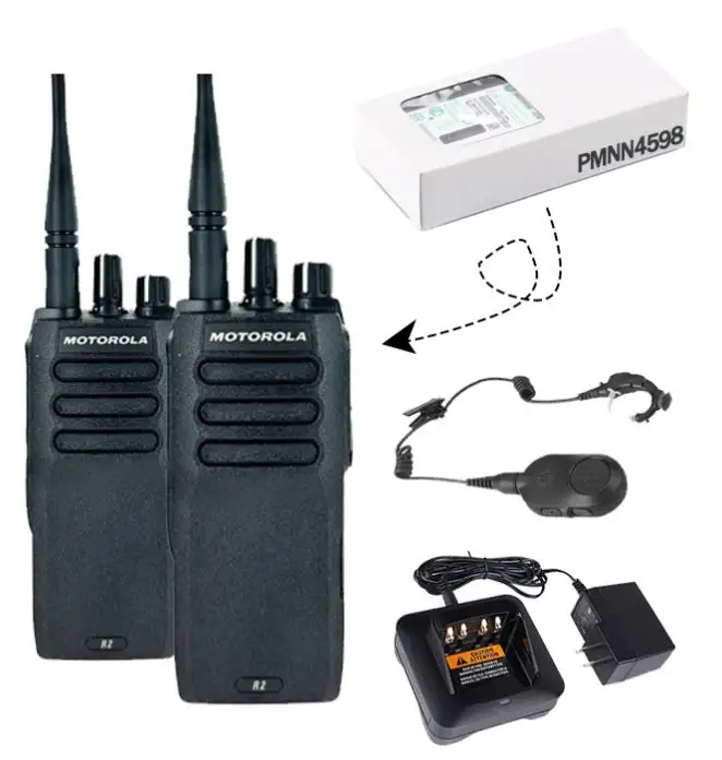 Radio originale Motorola R2 più venduto radio portatile DMR walkie-talkie per Motorola portatile ricetrasmittente radio