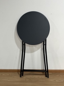 Modèle <span class=keywords><strong>d</strong></span>'échantillon Dessus de table intérieur en Mdf et table pliante en plastique utilisée pour le bistrot et le bar - Product Image 2