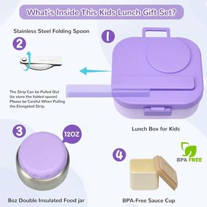 Custom Hot Selling Food Grade 1 <b>Compartment</b> Newborn Heatable BPA Free Leakproof Microwavable Dishwasher Safe Stackable <b>Lunch</b> <b>Box</b> - Product Image 4