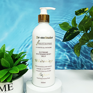 Loción corporal blanqueadora de Etiqueta Privada, crema humectante para blanquear la piel, crema blanqueadora de leche para el cuerpo más joven - Product Image 1