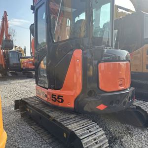 Excavadora Usada Barata Hitachi ZX55 5.5 Toneladas Motor Original Excavadora de Segunda Mano Mini Excavadora Usada con EPA Pocas Horas de Trabajo - Product Image 2