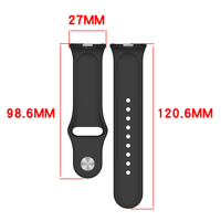 BEEFLYPOWER Nouveau Bracelet de Remplacement Sport en Silicone Anti-Ficellement Version Officielle pour Honor Watch X5i