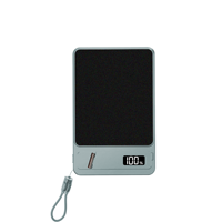 Popular Banco de Energía Portátil OEM de 15W con Carga Rápida Inalámbrica Tipo-C, 10000mAh, Magnético, con Pantalla LED y Soporte