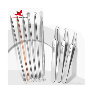 Agujas de Acero Inoxidable Plateadas para Eliminar Puntos Negros y Espinillas, Herramientas Extractoras de Comedones, Precio Bajo por Mayoreo - Product Image 2