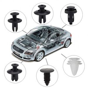100pcs Mixed <b>Car</b> Plastic <b>Clips</b> Auto Fixing Door Closer Pin Removing Retainer Rivet Screws Disassembly Tools for Removal Product - Product Image 6