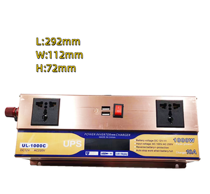 Inversor de Corriente UPS de 1000W, Onda Sinusoidal, 12v 220v, Fuera de Red, para Automóvil, con Cargador, de 12v a 220v CA - Product Image 4