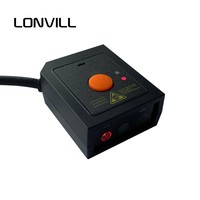 Escáner de Códigos de Barras Inalámbrico LONVILL para la Venta, Lector de Códigos de Barras 2D con USB RS-232