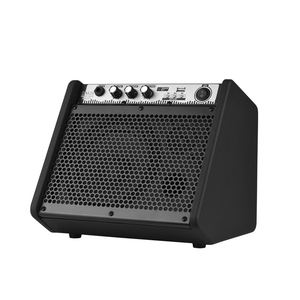 Amplificateur de batterie électrique portable mini 20W avec woofer 6,5 pouces et tweeter 2,5 pouces, égaliseur 2 bandes, entrée USB MP3, 110-220V - Product Image 1