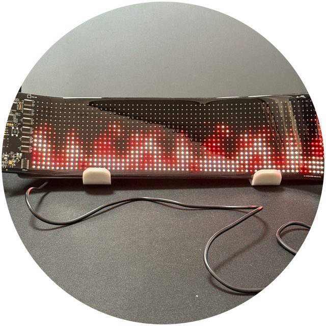 App Control Led Car Sign Board USB Scrolling Message Led Matrix Panel Light Custom Digital Display for Window