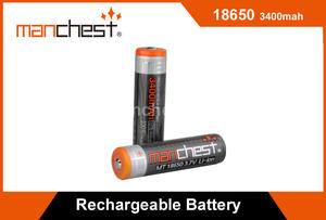 Paket Baterai Lithium Ion 3.7V Kapasitas Tinggi 18650 3400mah Isi Ulang untuk Kamera dan Tablet - Product Image 3