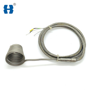 Élément chauffant électrique flexible en acier inoxydable 220 V, bobine chauffante à ressort pour canaux chauds, haute qualité - Product Image 2