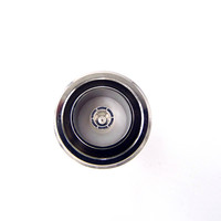 7/16 DIN Jack femelle 25.4mm SQ bride RF connecteur coaxial avec prise exposée pour les connexions de fil micro-ondes approvisionnement d'usine
