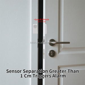 IOTON Tuya WiFi <b>Door</b> <b>Sensor</b> With Alarm & Window Detection Battery Powered Bar Design for Home Security Alexa Google Compatible O - Product Image 5