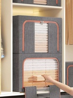 66L boîte de rangement en tissu Offre Spéciale pliable boîte de rangement pour vêtements boîte de rangement pliable pour la maison
