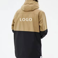 Personnalisé 2025 Haute Qualité Vestes D'hiver Chaud En Plein Air Snowboard Hoodies Hommes Ski Salopette Ski Costume Vestes Imperméables