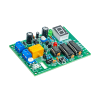 Kit de soudure DIY 555 avec compteur de temps et de débit, carte de circuit d'assemblage pour la pratique, module d'expérimentation pédagogique en électronique
