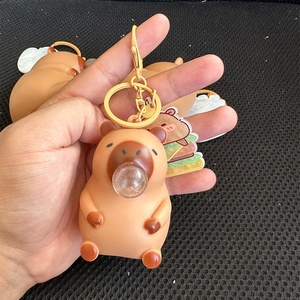 Llavero Popular de Vinilo con Figura de Capibara, Juguete Antiestrés de Burbujas, Colgante Famoso en Internet, Regalo para Estudiantes - Product Image 4
