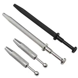 แหนบสแตนเลสทรงกรงเล็บแมว แบบสั้น สีเงิน สำหรับงานอุตสาหกรรม งานบ้าน ซ่อมแซม อุปกรณ์หยิบจับเครื่องประดับ - Product Image 3