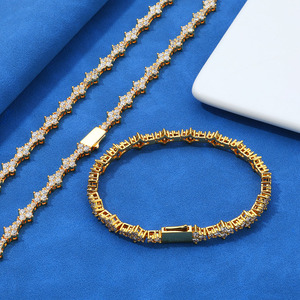 Exclusive Luxury Urban Streetwear GRA Moissanite Private Jet <b>Bracelets</b> S925 Silver 18K Gold Plated Iced Out Aviation Link - Product Image 1