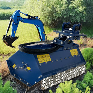 Nuevo equipo de jardinería: Miniexcavadora y cortacésped con martillos trituradores para excavadoras de 0.8-10 toneladas, componente central del motor. - Product Image 6