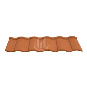 Stone Coated Metal Roof Tile Steel Sheets Import Building Roofing Material