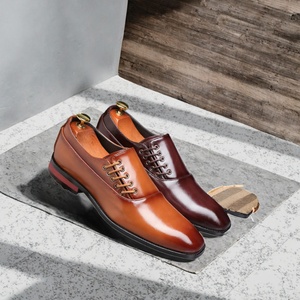 Chaussures habillées en PU pour hommes, grande taille, style affaires, avec fermeture éclair à l'avant, tendance mode, pour fêtes, été, printemps, automne, semelle en caoutchouc - Product Image 3