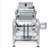 Machine d'emballage automatique de précision pour sachets de snus, ensacheuse de sachets de nicotine avec formage, remplissage et scellage vertical multi-voies