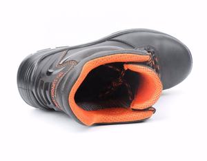 יצרן מפעל נעלי בטיחות מותאמות אישית לגברים פלדה בוהן עור עמיד להחלקה עמיד למים עמיד לדקירה עמיד s3 סיטונאי - Product Image 5