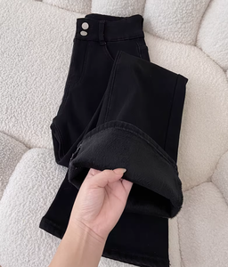 กางเกงยีนส์เอวสูงทรงหลวมขาบานสำหรับผู้หญิง รุ่น <span class=keywords><strong>VVV</strong></span> AL4333-59.99-PTX ทรงตรงเข้ารูปสบายๆ - Product Image 3