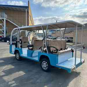 Autobús turístico estándar de 7 a 17 pasajeros y autobús de enlace para coche, coche turístico eléctrico a la venta - Product Image 5