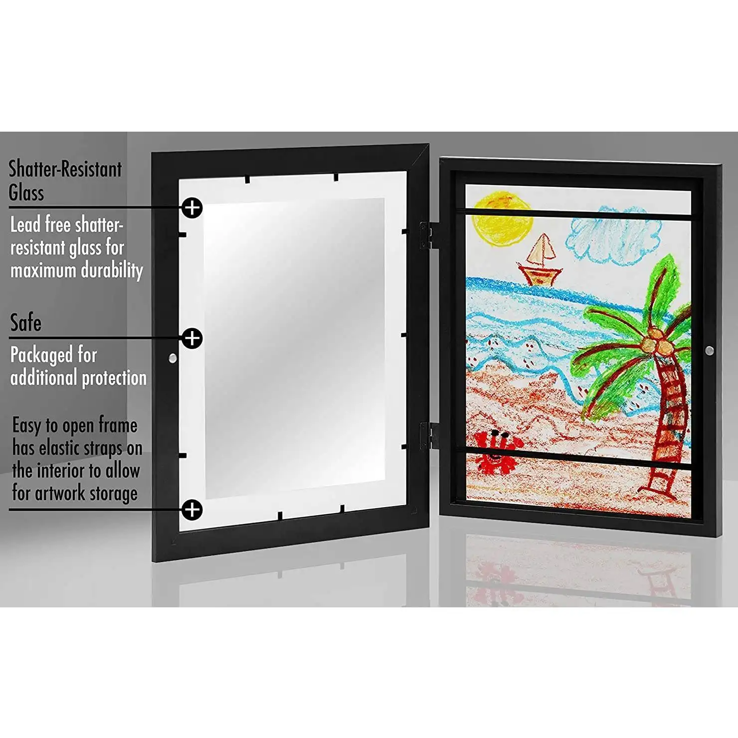 5x7 Bab Mini Lastic Magnetic per 2x3 4x6 Motion White Sublimation Deep Kids per Deep 24x36 Baby 3d Kids Artwork Picture Frame