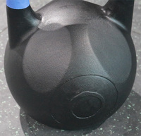 OEM ODM Ensemble Kettlebell de compétition de fitness réglable en fonte 6/8/10/12/16/20 KG, équipement de gymnastique, poignée de kettlebell pour haltère