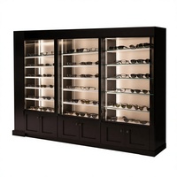 LED-Glastür-Brillenvitrine mit verstellbaren Regalen für Optikgeschäfte – Verkaufsvitrine für Brillen