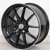 YL roda mobil penumpang purnajual baru, 18 inci ET 30 ~ 42 dengan roda tempa PCD 5x105 5x120 CB 56.6-73.1mm