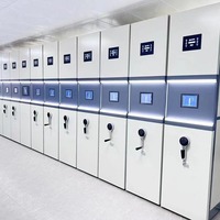 Armoire de classement en acier à alimentation directe usine, intelligente, électrique et à manivelle, pour salle de classement, pour documents, bons et dossiers médicaux