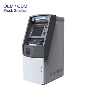 Kiosco de <span class=keywords><strong>caja</strong></span> <span class=keywords><strong>registradora</strong></span> de autoservicio de 19 pulgadas, dispensador de efectivo, quiosco financiero, quiosco de pago bancario - Product Image 3