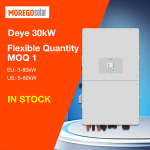Onduleurs solaires hybrides triphasés Moregosolar Deye US-Vision, prix <span class=keywords><strong>de</strong></span> gros, 30 kW, hors réseau, SUN-30K-SG01HP3-US-BM3 - Product Image 1