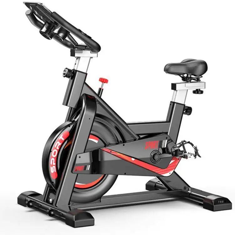 Game screen fitness exercise spinning bike