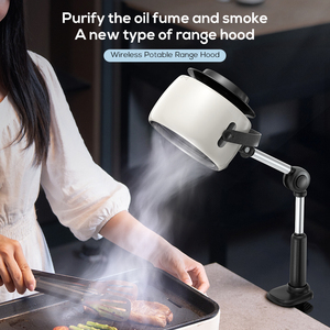 Hotte aspirante portable Dopapod G10, puissante, 5 vitesses, de bureau, faible bruit, avec bac de ré<span class=keywords><strong>cup</strong></span>ération d'huile - Product Image 2