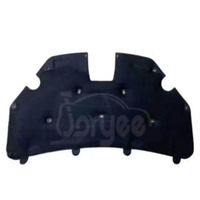 Coussin d'isolation acoustique pour capot de voiture pour Ford Focus MK2 2005-2008 Revêtement de capot en aluminium Feuille thermique Tapis de protection thermique Pièces de moteur