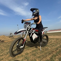 EcoRider 2026 Moto électrique tout-terrain EEC style Sur Ron 30KW à transmission centrale 72V 73Ah Moto de course Enduro