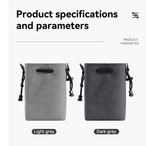 Alcantara Lông Cừu Dây Kéo Túi Ba Lô Máy Ảnh Túi Cho <span class=keywords><strong>Dslr</strong></span> Cho Nikon Cho Canon Cho Sony <span class=keywords><strong>Pentax</strong></span> Video Kỹ Thuật Số Bánh Răng - Product Image 6